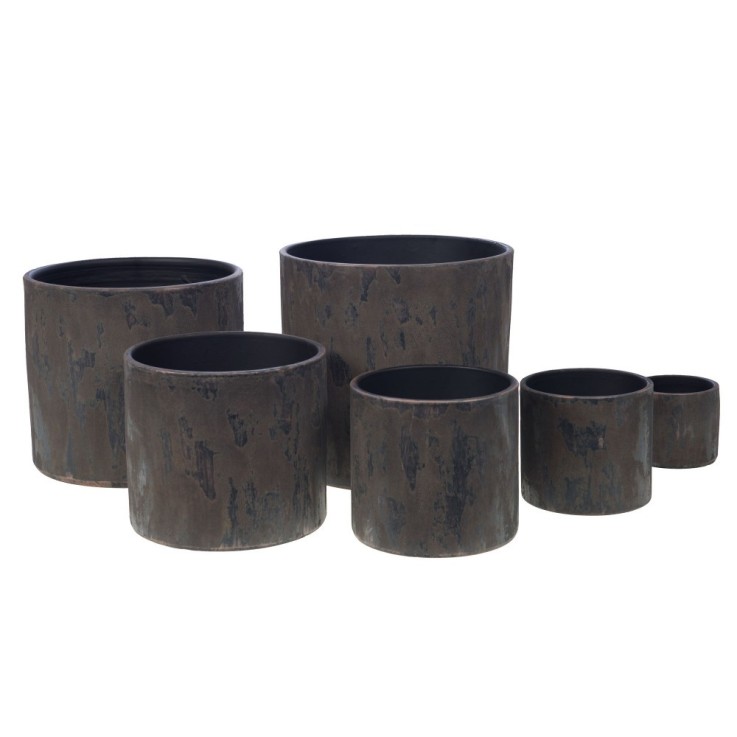 Cache pot Etna 13 cm en terre cuite