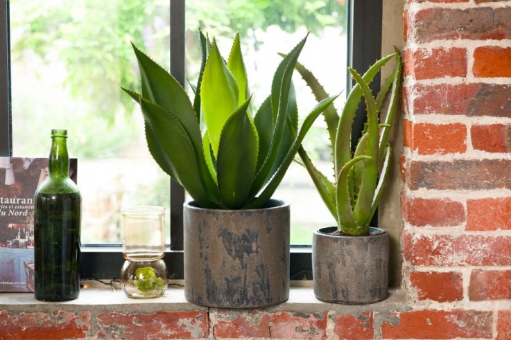 Cache pot Etna 13 cm en terre cuite