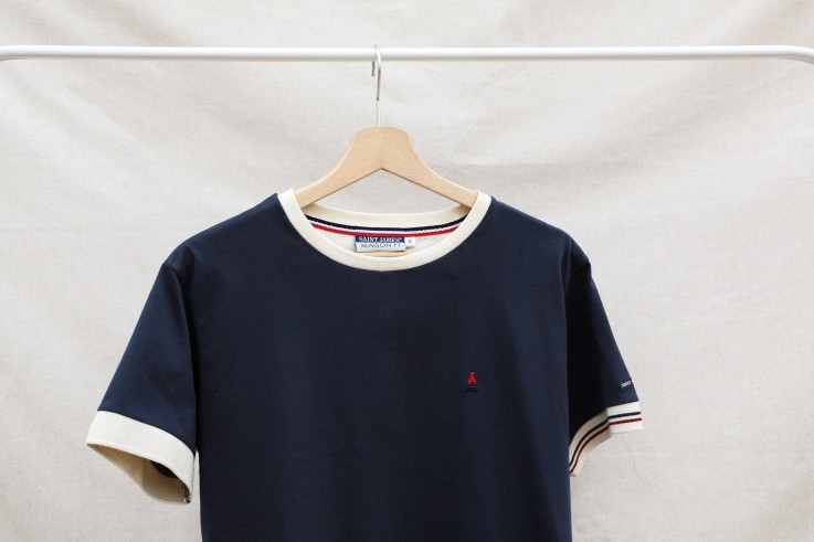 Tee-shirt Constant Maison FT x Saint James Coton bio