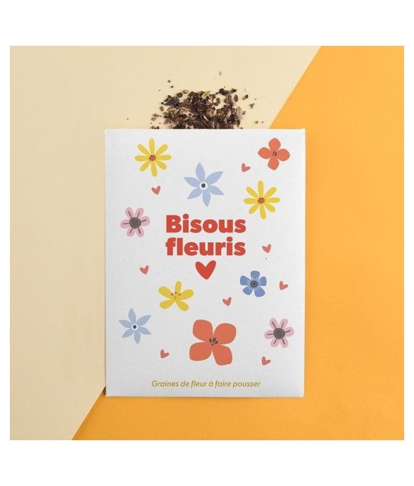 Sachet message - Bisous...
