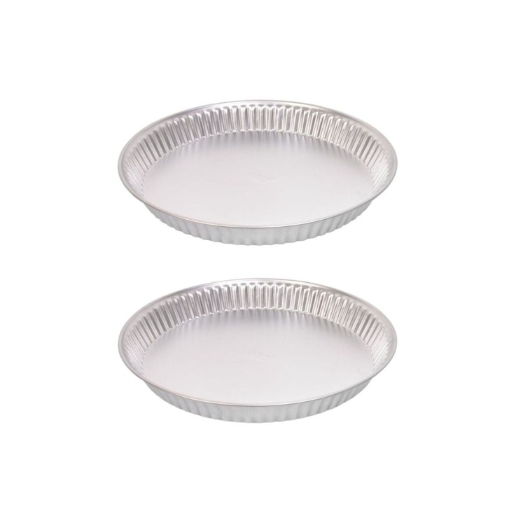 Ensemble de 2 Moules à quiche lorraine 30 cm Dr. Oetker Classics