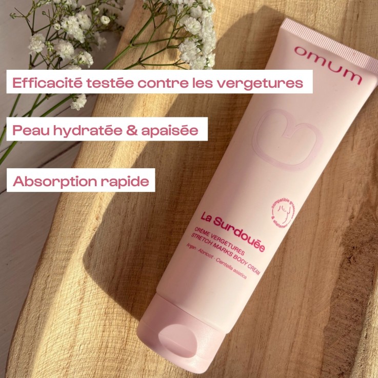 Duo In & Out vergetures grossesse Crème & Complément (60 gélules)