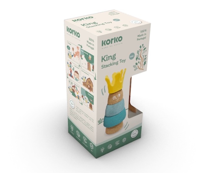 Korko - Jouet à empiler en liège