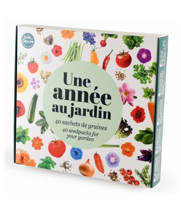 Coffret 40 sachets de graines