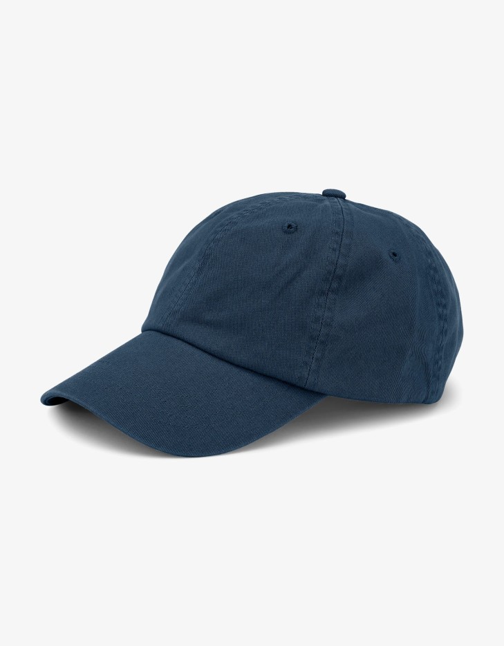 Casquette Petrol Blue en Coton Bio