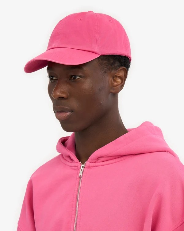Casquette Bubblegum Pink en Coton Bio