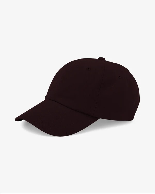 Casquette Oxblood Red en Coton Bio