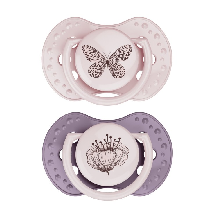 Lot de 2 sucettes dynamique Difrax Lovi BOTANIC