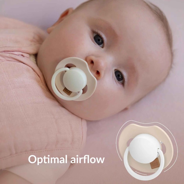 Sucette bébé dynamique phosphorescente lot de 2 Prime Glow