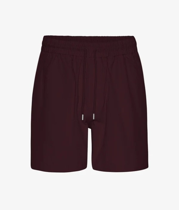 Short Twill Oxblood Red...