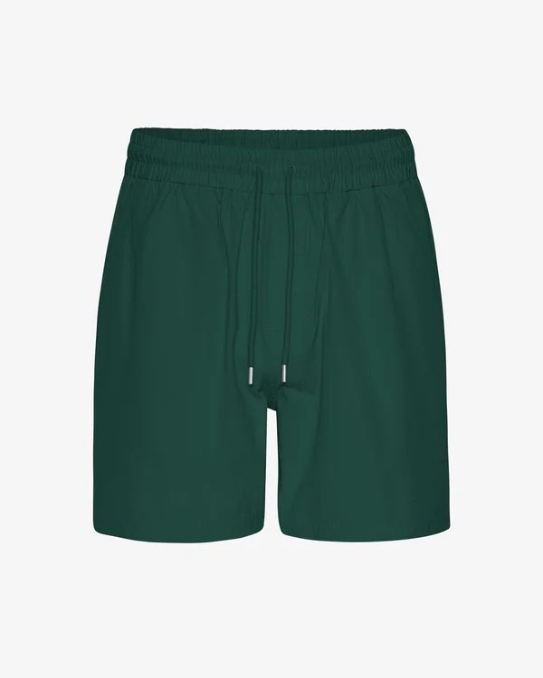Short Twill Emerald Green Coton Bio