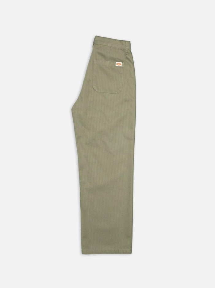 Pantalon Wendy Herrigbone Pale Green