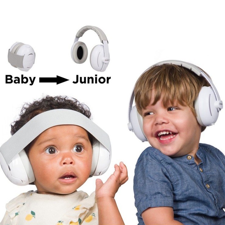 Casque anti-bruit evolutif 2-en-1 bébé et enfant