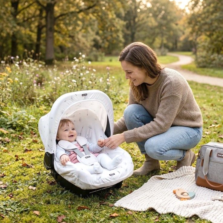 Hoody protection solaire pour poussette et siège auto Dandelion