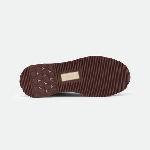 Baskets Omega Vegan Matière recyclée Sand