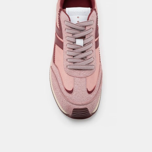 Baskets Omega Vegan Matière recyclée Rose