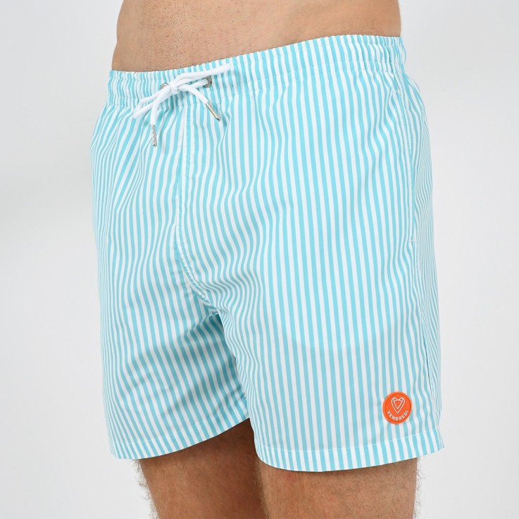 Short de bain Le Nautique Bleu