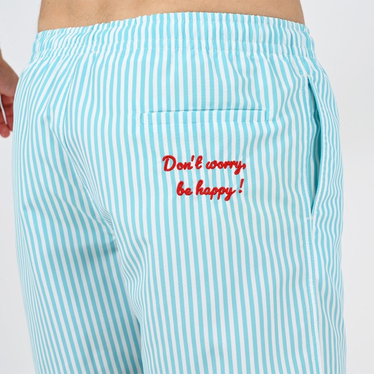 Short de bain Le Nautique Bleu