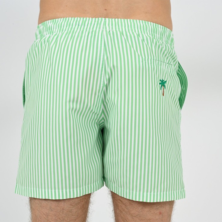Short de bain L'Exotique rayé