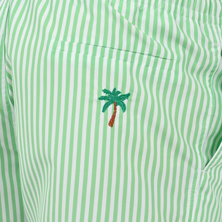 Short de bain L'Exotique rayé