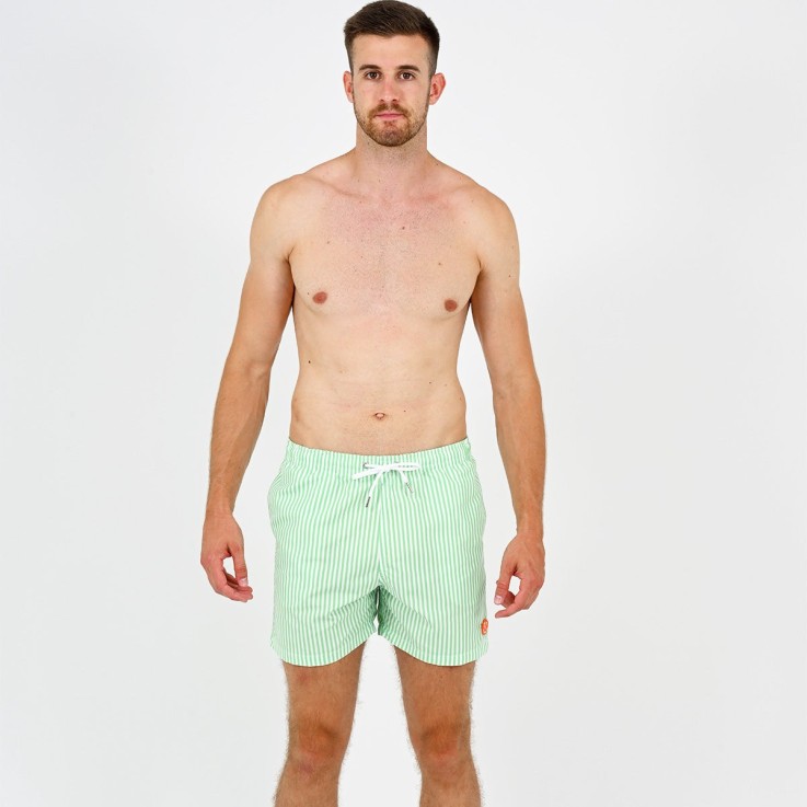 Short de bain L'Exotique rayé