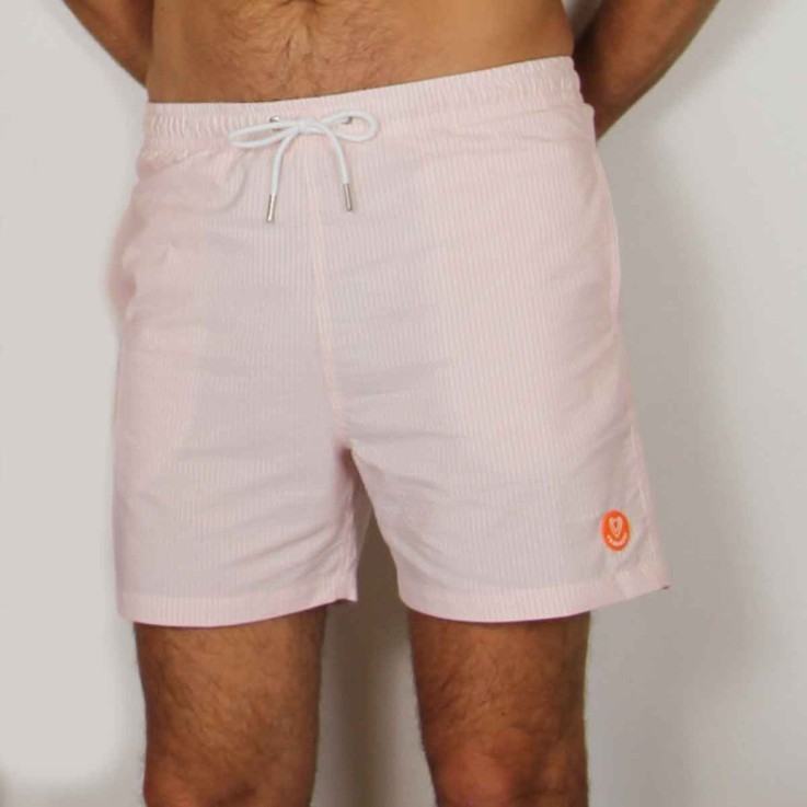 Short de bain Le Solaire Seersucker