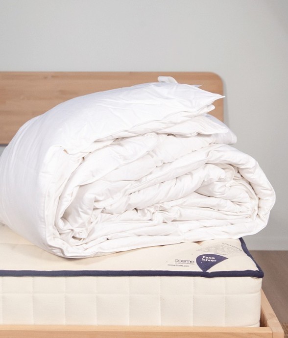 Couette hiver en plume et...