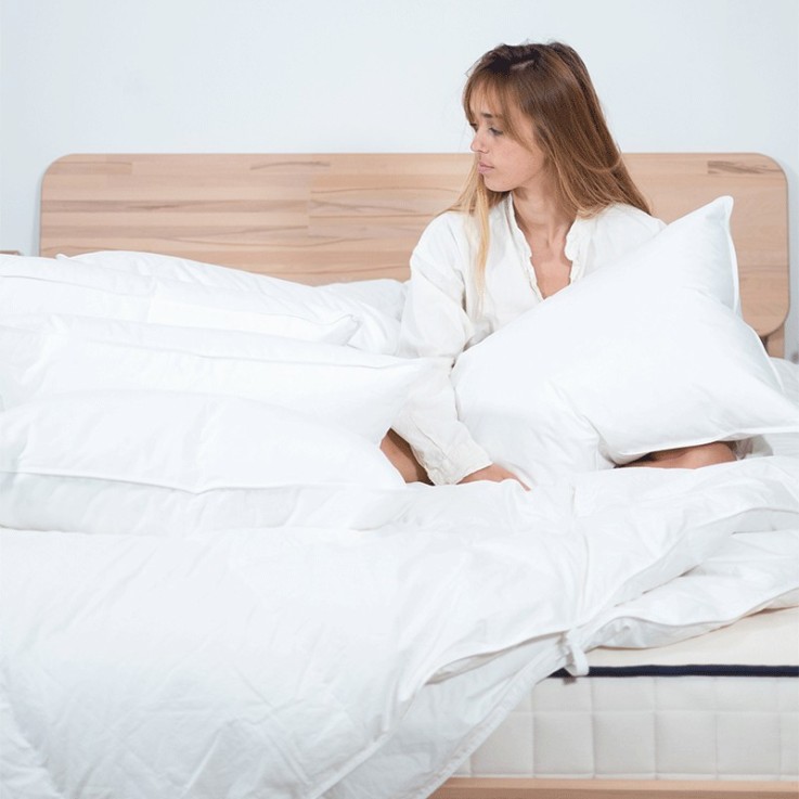 Couette 4 saison en plume et duvet