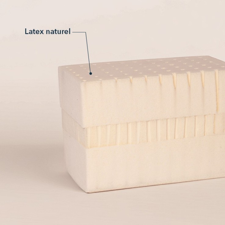 Matelas 100 % latex naturel - mi-ferme
