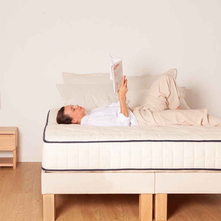 Matelas 100 % naturel latex et fibre végétale - ferme