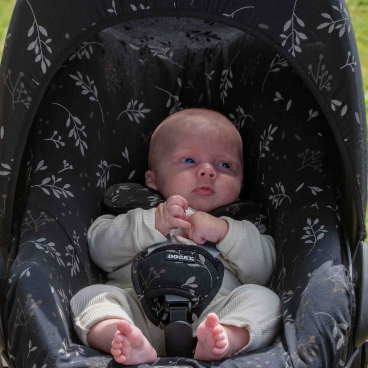 Housse siège-auto cosy universelle, Romantic Leaves