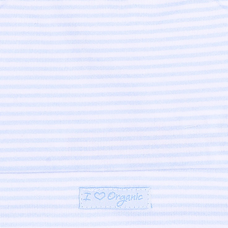 Bonnet naissance en coton bio GOTS