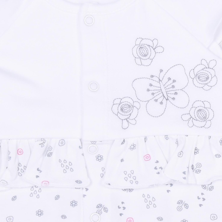 Combishort bébé en coton bio, Emma