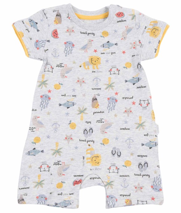 Combishort bébé en coton...
