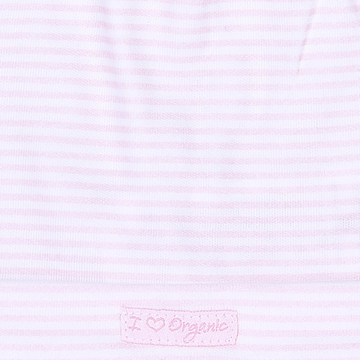 Bonnet naissance en coton bio GOTS