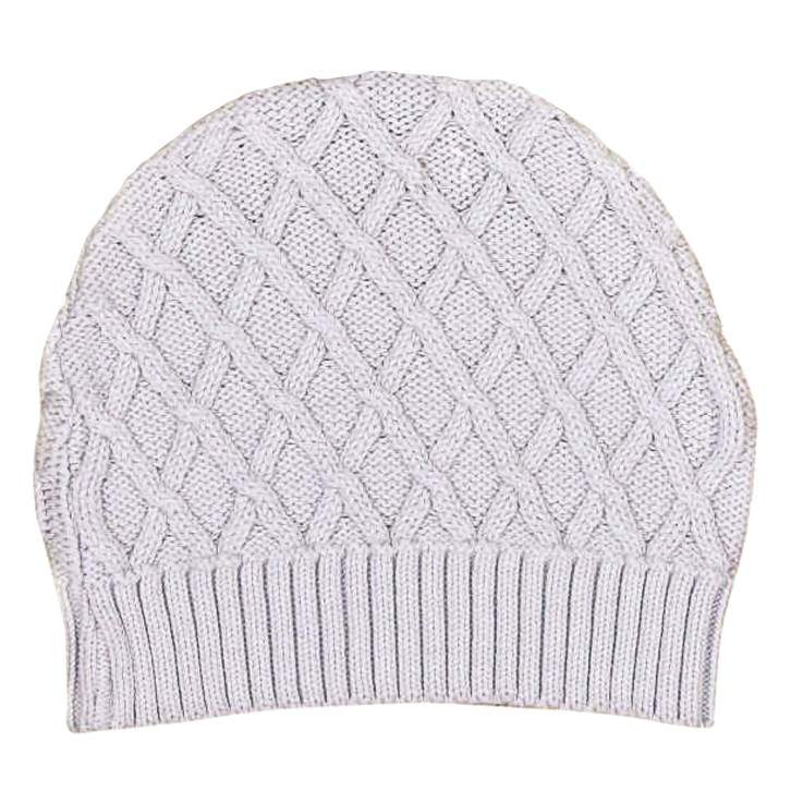 Bonnet doublé en tricot coton biologique