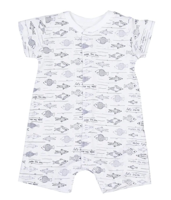 Combishort bébé en coton...