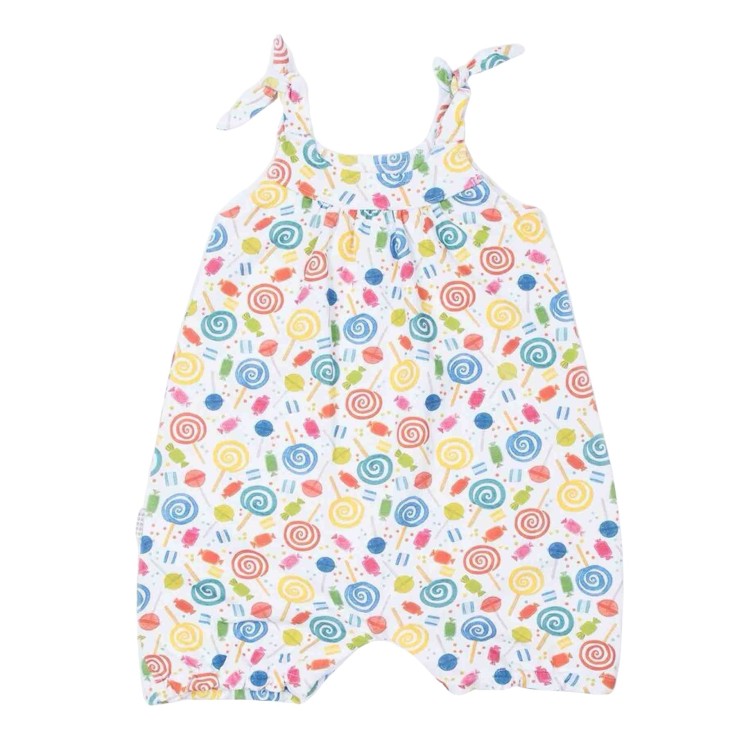 Combishort bébé fille en coton bio, Candy