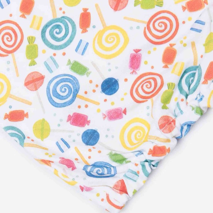 Combishort bébé fille en coton bio, Candy
