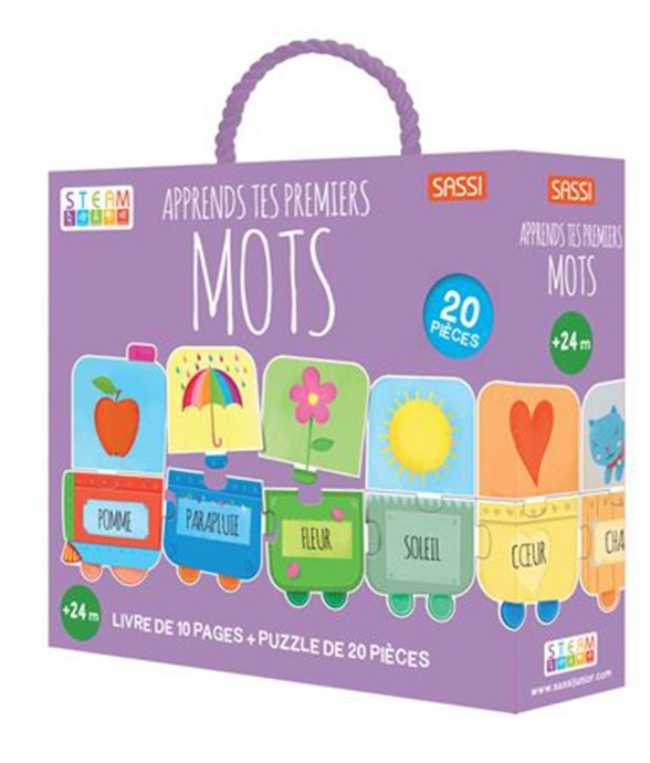 Puzzle & Livre, Apprends...