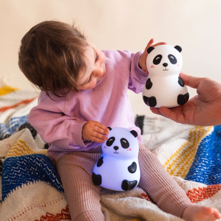 Veilleuse lumineuse avec télécommande, Panda