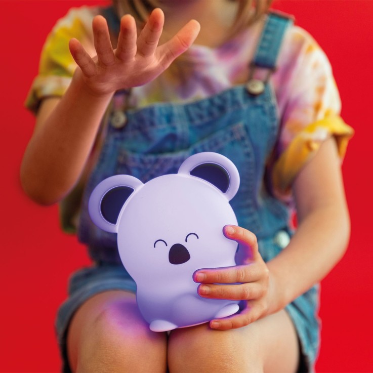 Veilleuse lumineuse tactile avec télécommande, Koala
