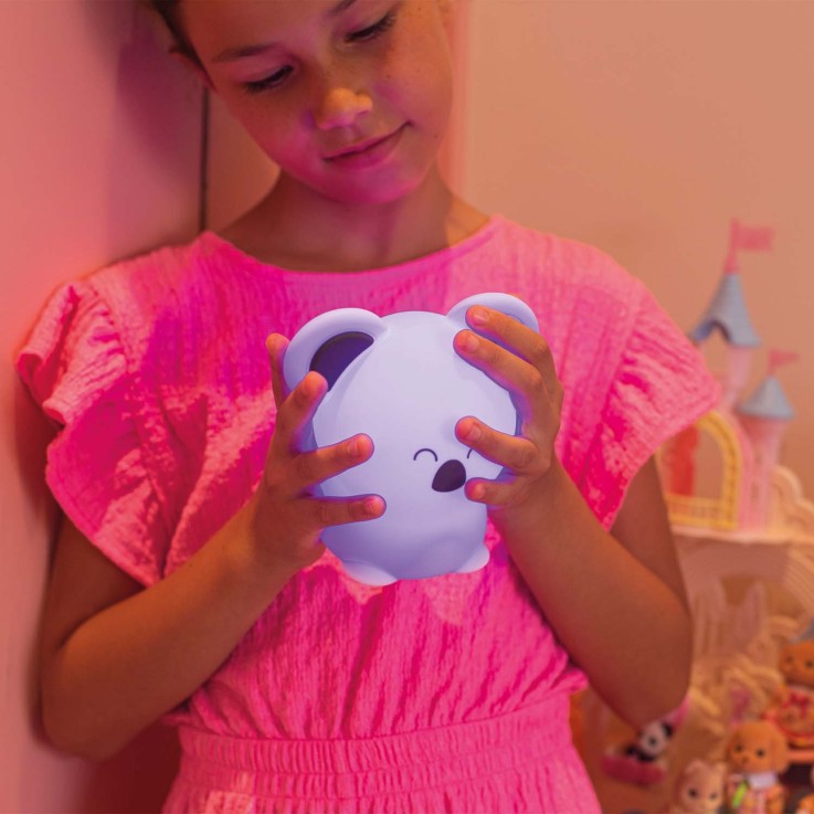 Veilleuse lumineuse tactile avec télécommande, Koala