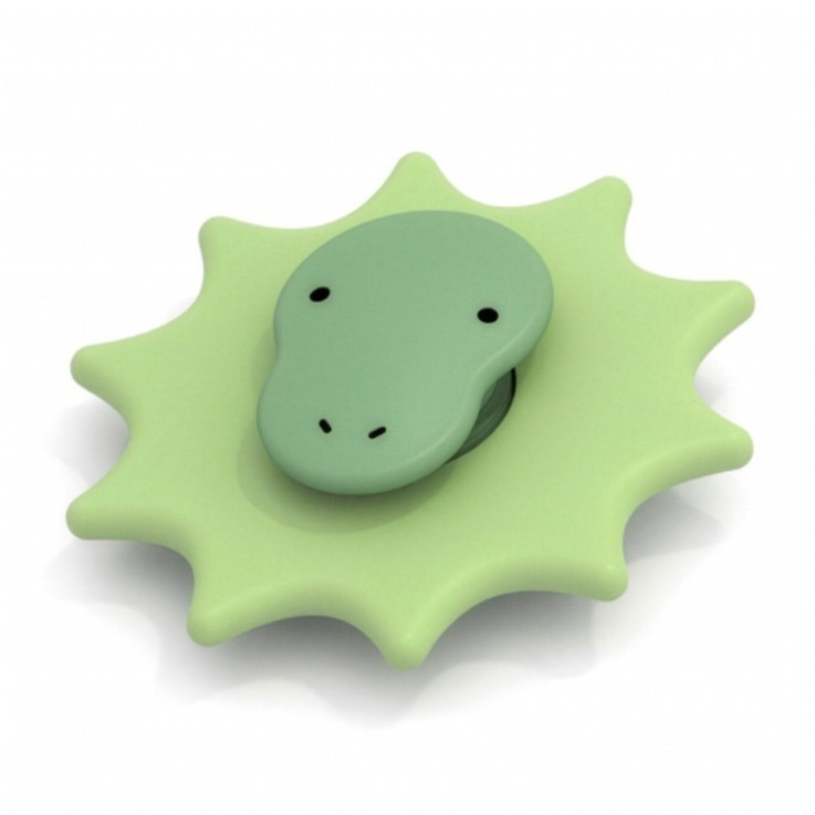 Jouet d'éveil spinner à ventouse dinosaure