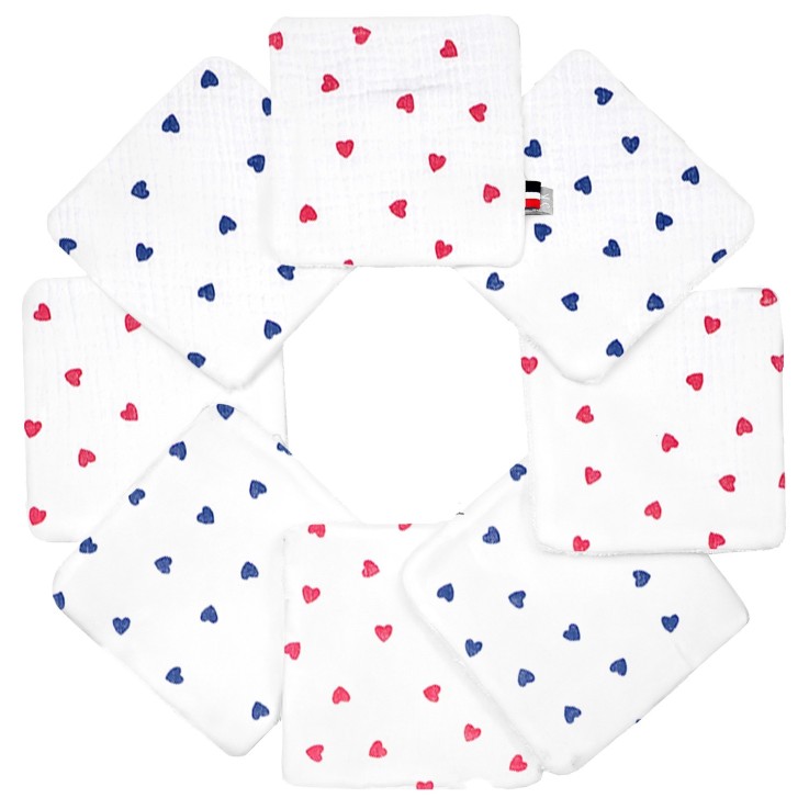 Lingettes bébé lavables 8 pièces, Lovio