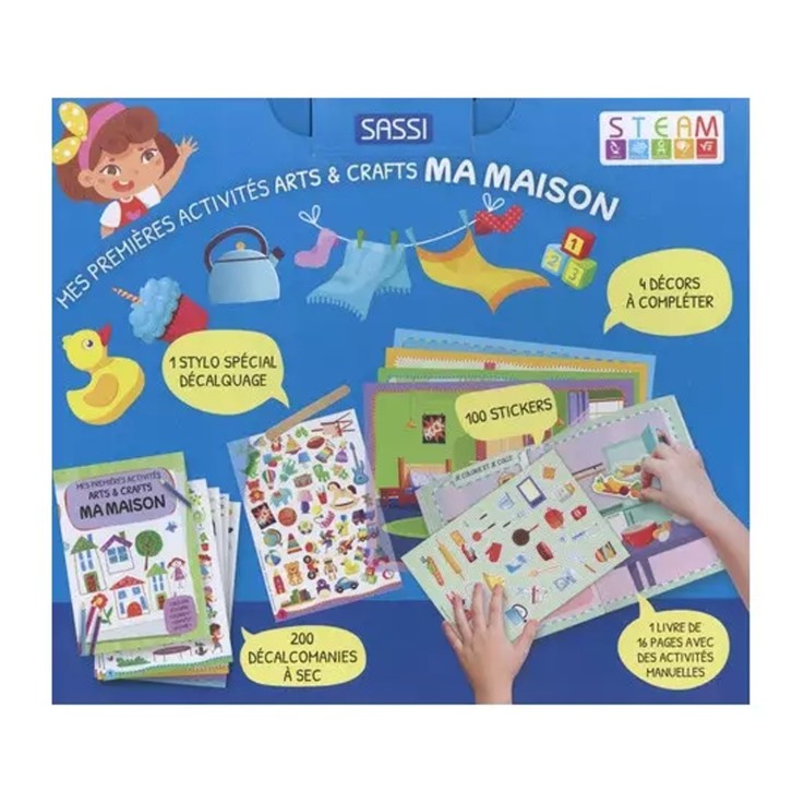 Mes premières activités Arts & Crafts, Ma maison