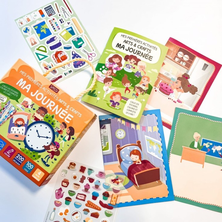 Mes premières activités Arts & Crafts, Ma journée