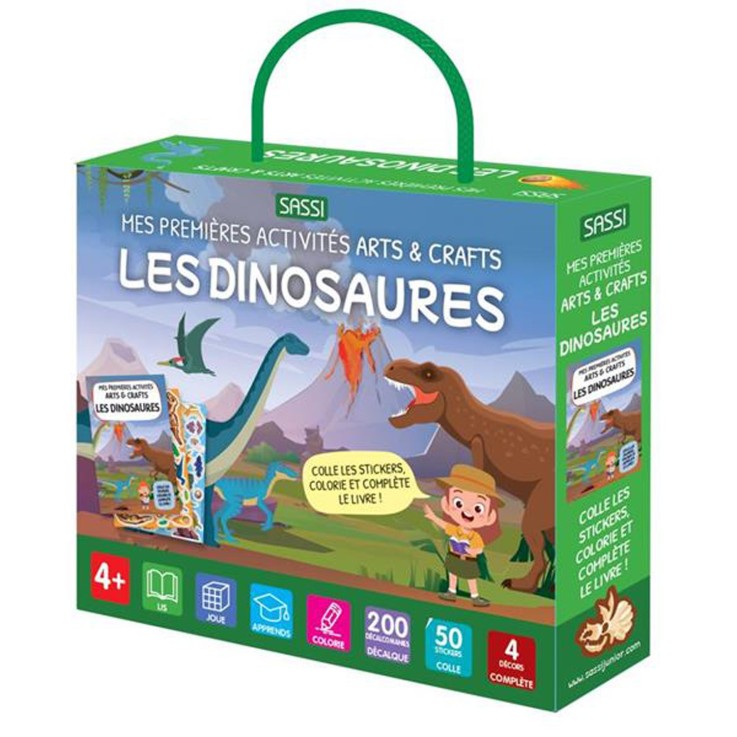 Mes premières activités Arts & Crafts, Les Dinosaures