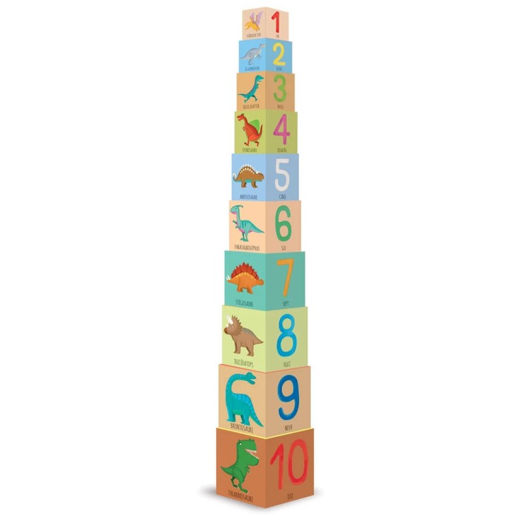Cubes éducatifs et d'apprentissage, Les Dinosaures