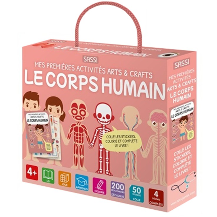 Mes premières activités Arts & Crafts, Le corps humain